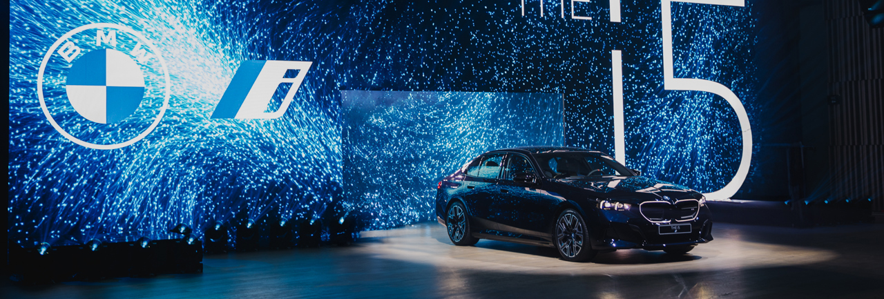 BMW i5 pirmizrāde Latvijā